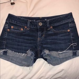 American eagle jean shorts